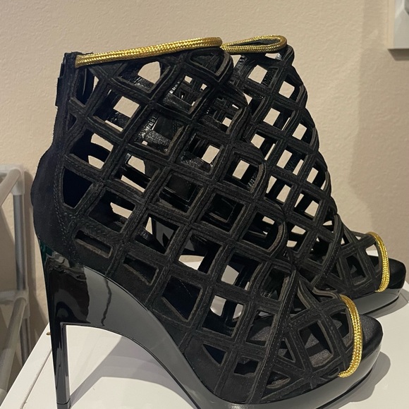 Burberry peep toe bootie - Picture 6 of 9